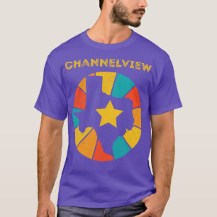 Camiseta Channelview Texas Vintage angustiou Souvenir 1