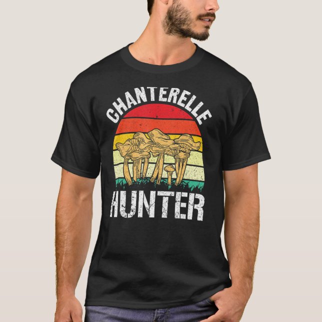 Camiseta Chanterelle Hunter Mushroom Hunting (Frente)
