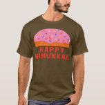 Camiseta Chanukah Sufganiyah dizendo feliz Hanukkah judeu H<br><div class="desc">Chanukah Sufganiyah Dizendo Feliz Feriado Judeu Hanukkah.</div>