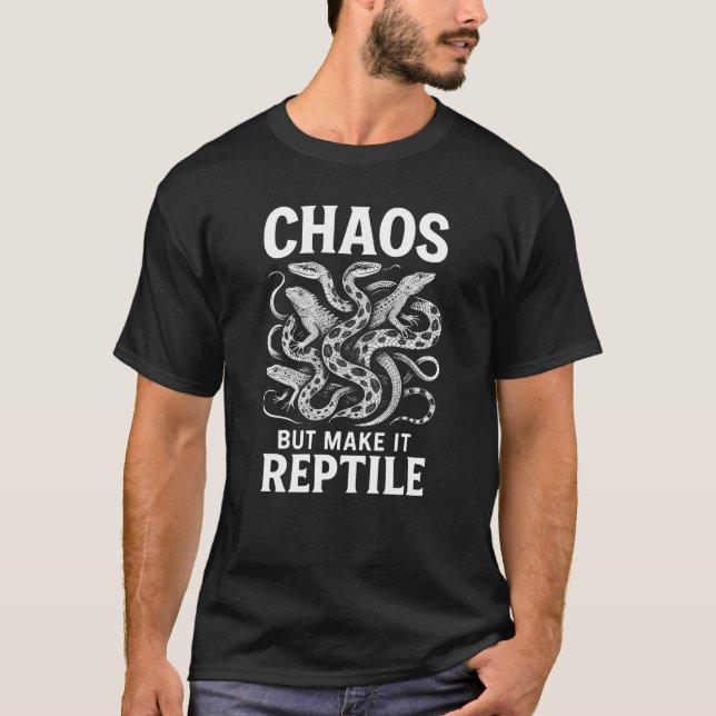 Camiseta Chaos But Make It Reptile (Frente)