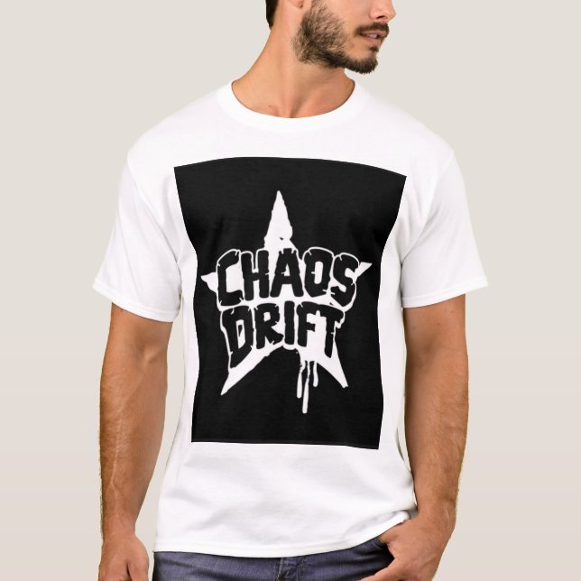 Camiseta Chaos Drift Graphic T-Shirt – Street Racing & Drif (Frente)