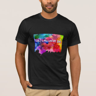 Camiseta Chaos É Minha Zona De Conforto - Abstrato Art Tee