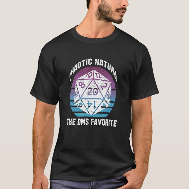 Camiseta Chaotic Natural the DMs favorito (Frente)