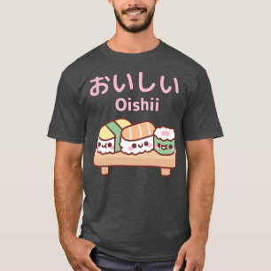 Camiseta Chapa Gelada De Japonês Sushi Oishii
