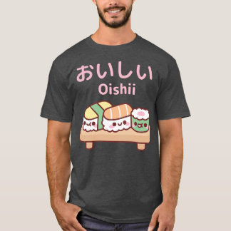 Camiseta Chapa Gelada De Japonês Sushi Oishii
