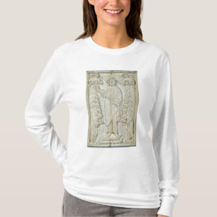 Camiseta Chapa que descreve o cristo que abençoa os