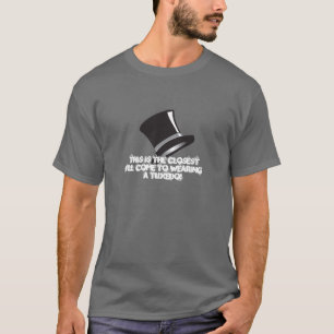 Camiseta Chapéu alto