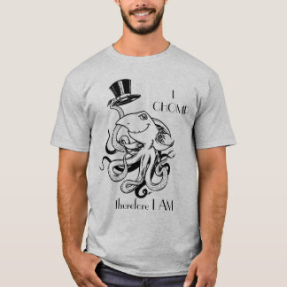 Camiseta Chapéu alto, EU CHOMP conseqüentemente ME SOU