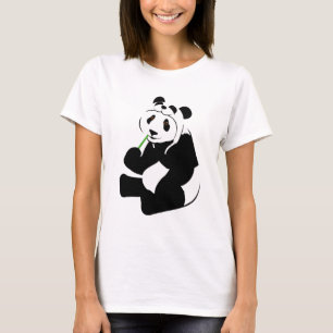 Camiseta Chapéu da panda