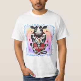 Camiseta Chapéu de Amante de Vaca