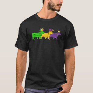 Camiseta Chapéu de Bobo do Festival de Contas Corgi de Mard