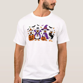 Camiseta Chapéu De Bruxa, Pumpkin, Cacau E Gato
