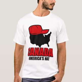 Camiseta Chapéu de Canadá Americas