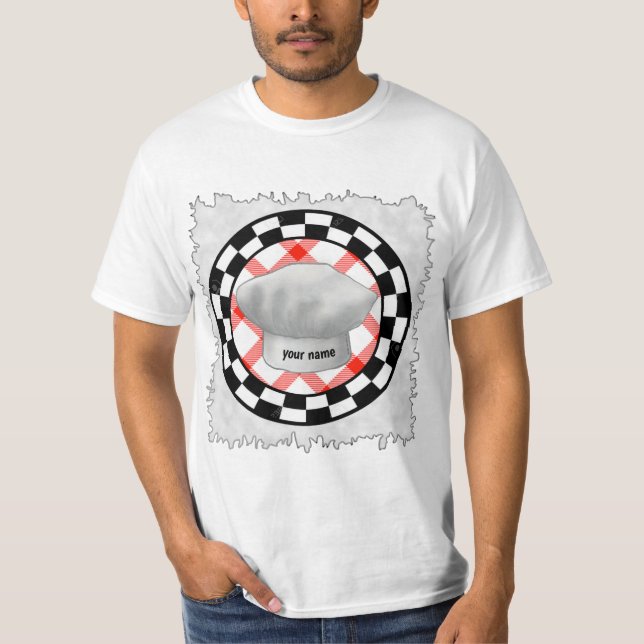 Camiseta Chapéu de Chef  (Frente)
