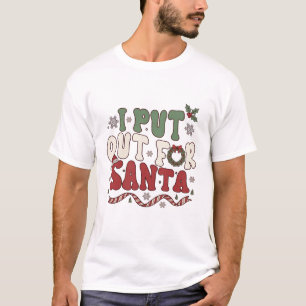 Camiseta Chapéu de Coroa de Natal do Papai Noel