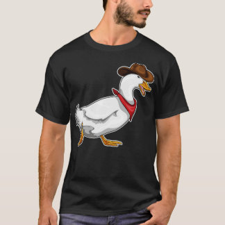 Camiseta Chapéu de cowboy de pato