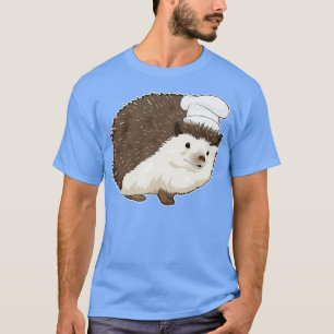 Camiseta Chapéu de cozinheiro de Hedgehog