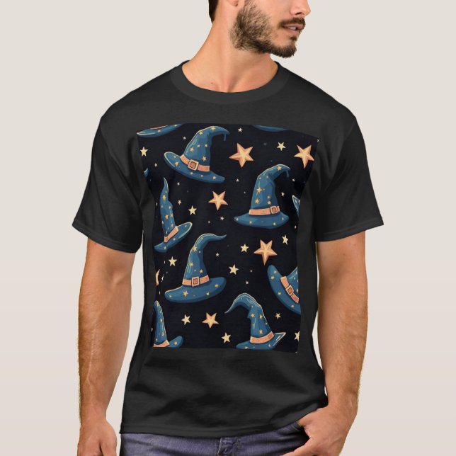 Camiseta chapéu de feiticeiro (Frente)