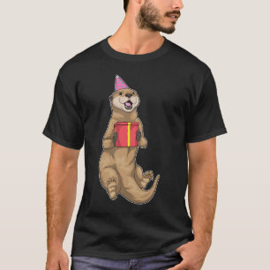 Camiseta Chapéu de Festa de aniversário externo