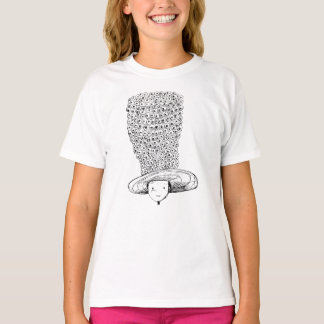 Camiseta Chapéu de Flor