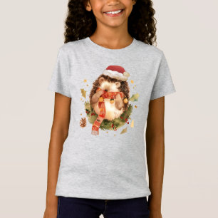 Camiseta Chapéu de Natal Bonito