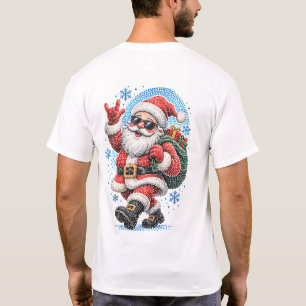 Camiseta Chapéu de Natal de Santa Marry Cresmas PNG Design