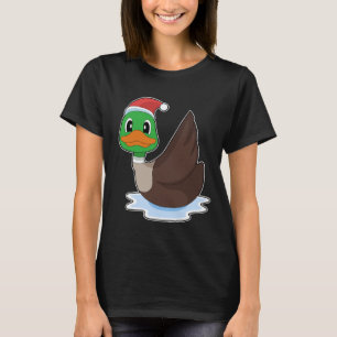 Camiseta Chapéu de Papai Noel de Natal