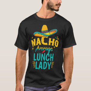Camiseta Chapéu de Senhora de Merenda Nacho Média Cinco De