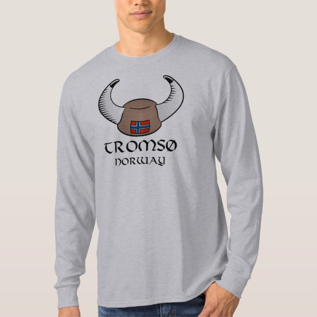 Camiseta Chapéu de Tromso Noruega Viking (Frente)