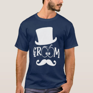 Camiseta Chapéu do Noivo Fofo Festa de Despedida de Solteir