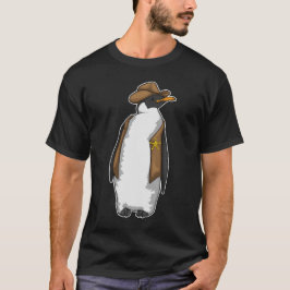 Camiseta Chapéu do Xerife Pinguim