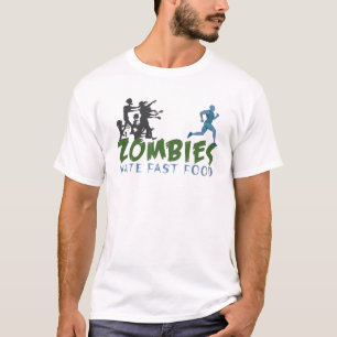 Camiseta Chapéu Fastfoo dos zombis