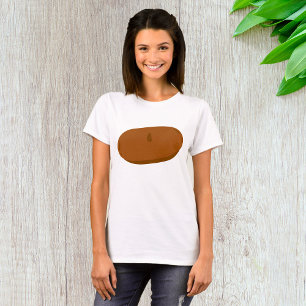 Camiseta Chapéu Francês Brown Beret Minimalista