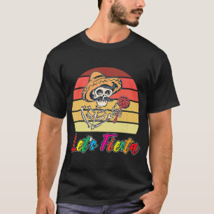 Camiseta Chapéu Mexicano de Feriado Poncho Cinco de Maio Le