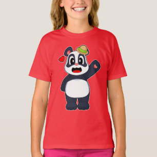 Camiseta Chapéu Panda