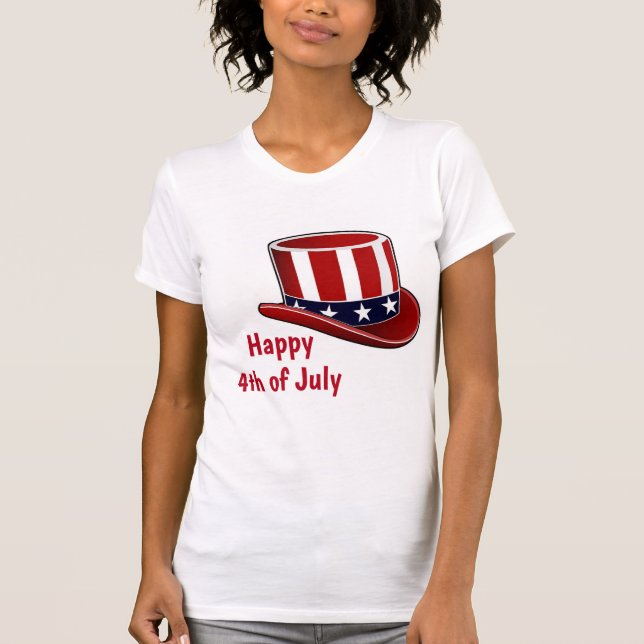 Camiseta Chapéu Patriótico (Frente)