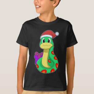 Camiseta Chapéu Santa cobra de Natal