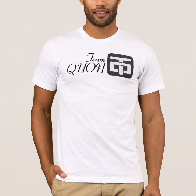 Camiseta Chapéus da equipe QUON fora (Frente)