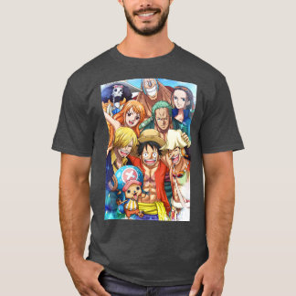 Camiseta Chapéus De Palha Um Pedaço 1