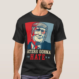 Camiseta Chapeus Engraçados Vão Odiar Donald Trump Presiden