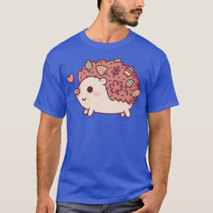 Camiseta Chapeuzinho Bonito Com Folhas De Outono E Bolota