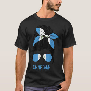 Camiseta Chapina Guatemala - Uma garota da Chapina Guatemal