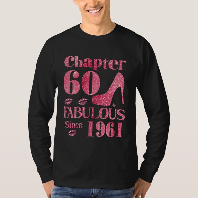 Camiseta Chapter 60 Fabulous since 1961 (Frente)