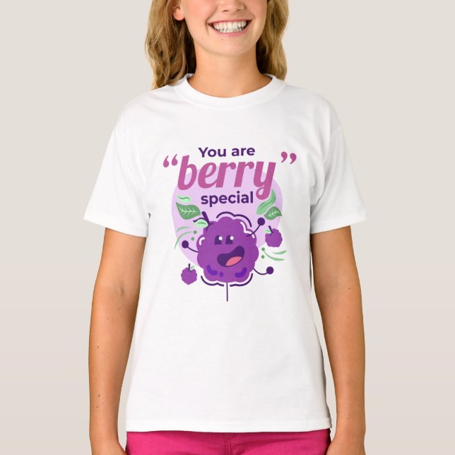Camiseta Character Berry Goofy — Cuta Especial (Frente)