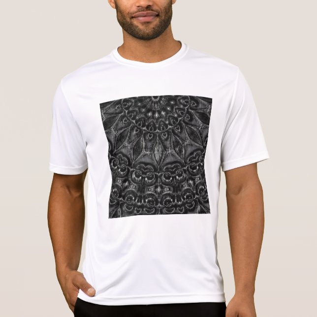 Camiseta Charcarvão Mandala (Frente)