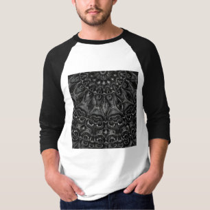 Camiseta Charcarvão Mandala