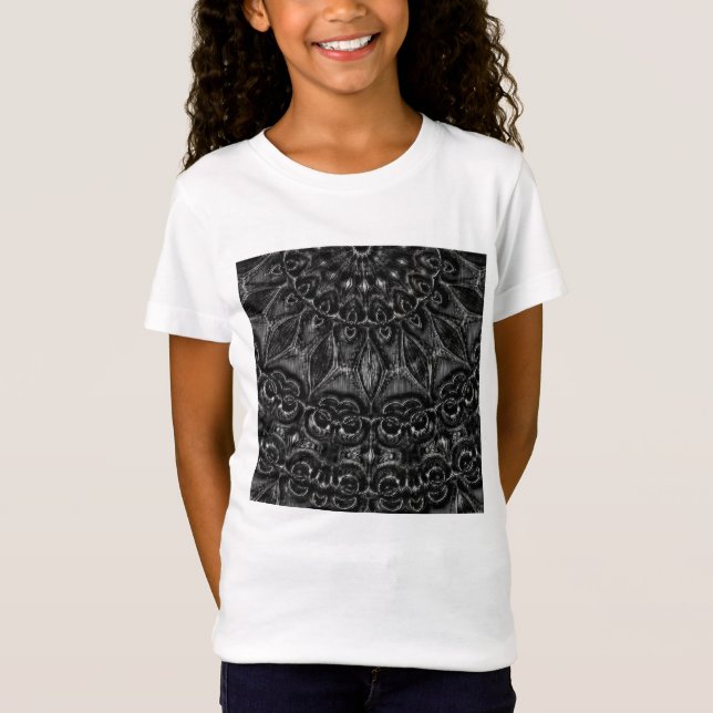 Camiseta Charcoal Mandala  (Frente)