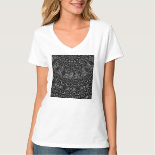 Camiseta Charcoal Mandala 