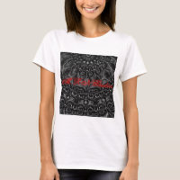Charcoal Mandala  T-Shirt