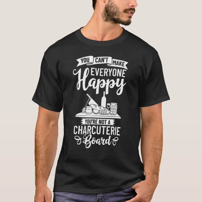 Camiseta Charcuterie Board Cheese Plate Meat Recipes Ideas  (Frente)